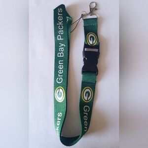 Green Bay Packers Lanyard Keychain
